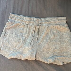 Grey, light-weight shorts